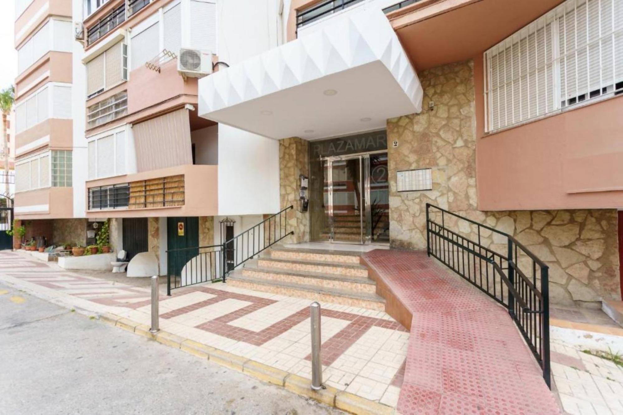 Plazamar Centro Apto 1 Dorm 3 Huesped Playa Wifi Torre Del Mar Exterior foto